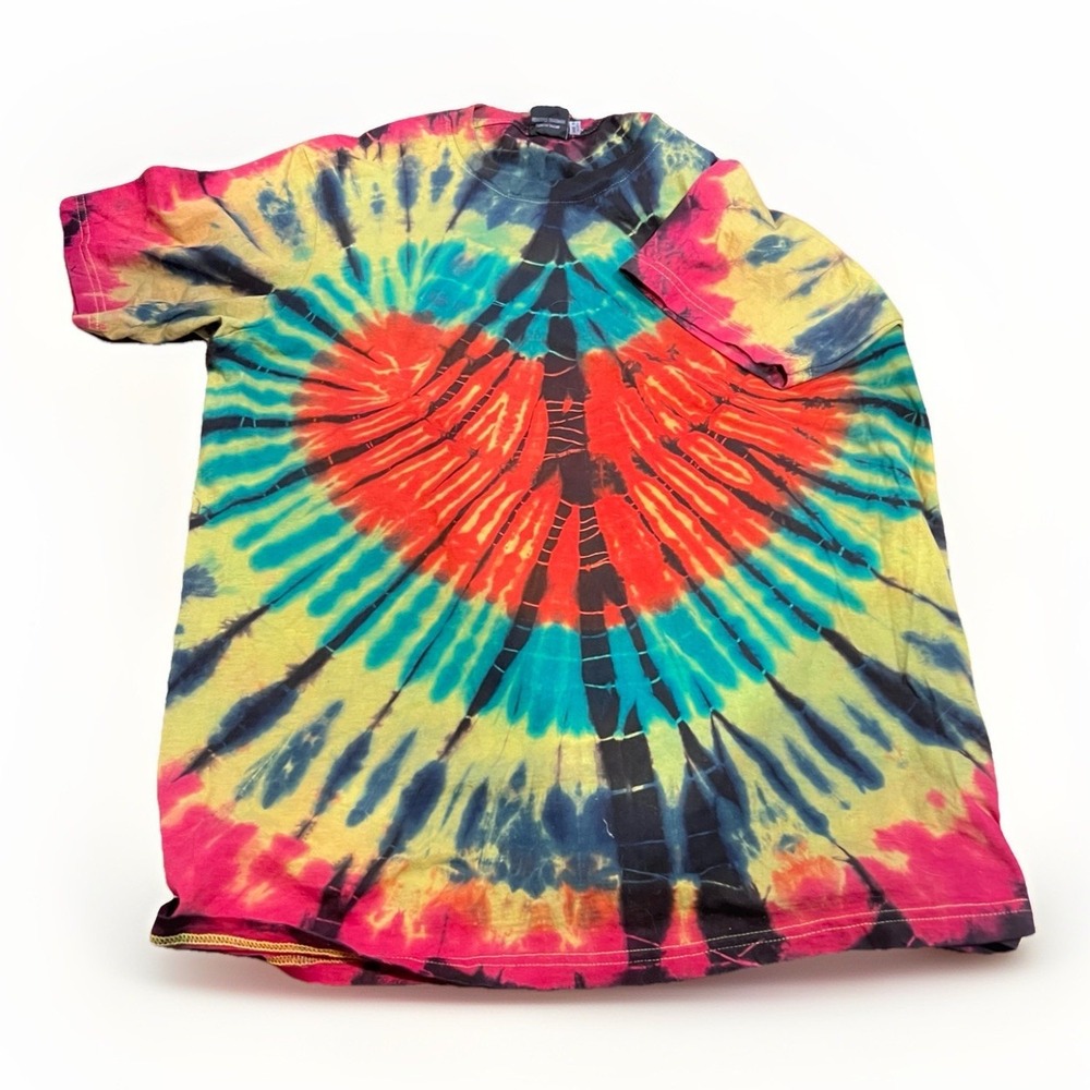 Honey bird Women's T-Shirt Tie Dye XL‎ Double Stitched